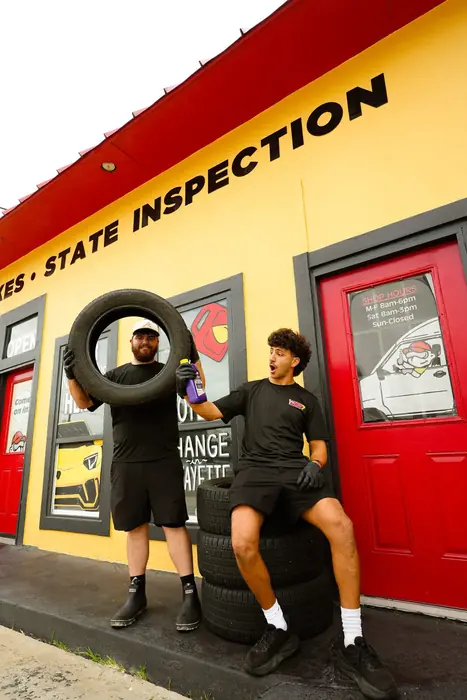 Master Lube — storefront: the sign people drive past