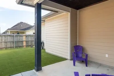 Covered Back Patio — Rear elevation