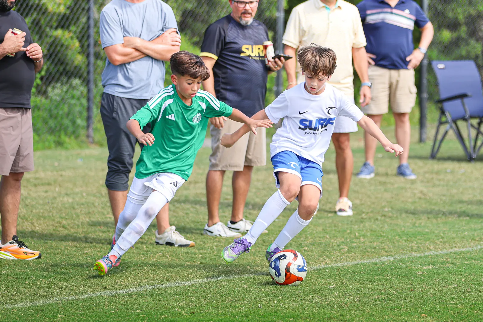 Youth soccer: one-on-one